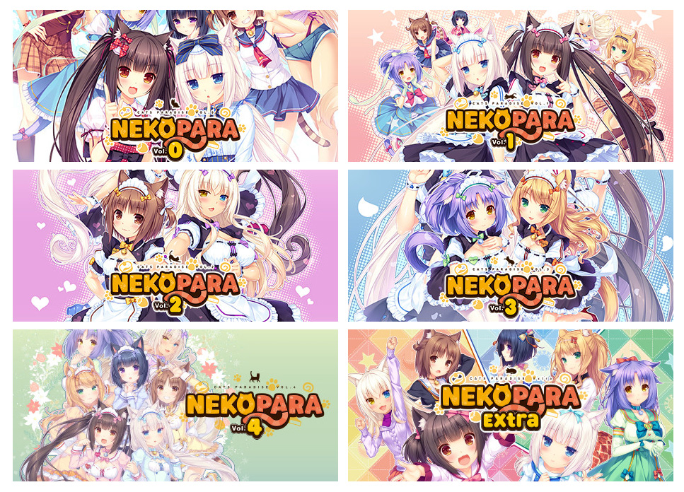 NEKOPARA Vol. 0-4 + Extra
