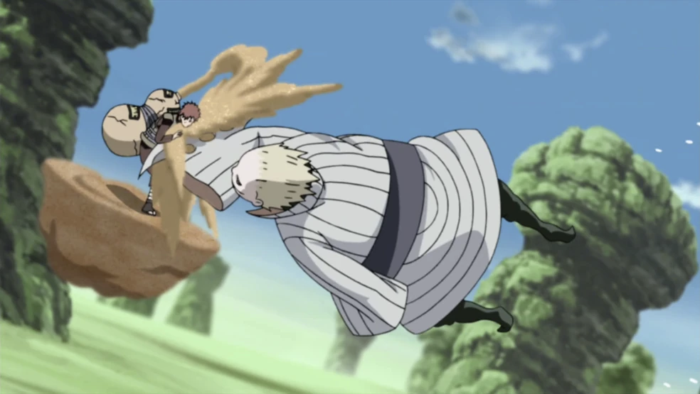 Gaara vs. 2. Mizukage