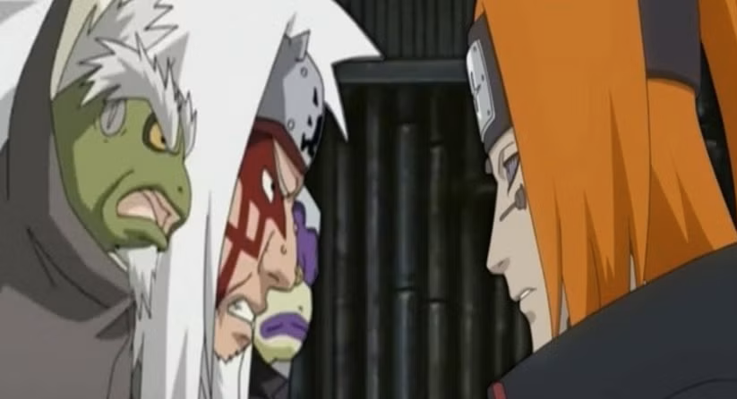 Jiraiya vs. Pain