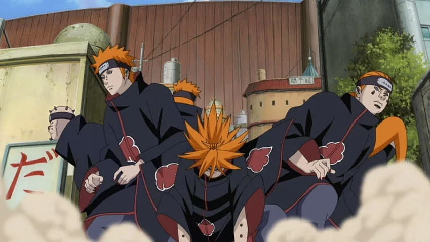 Pain vs. Konoha