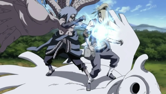 Sasuke vs. Deidara
