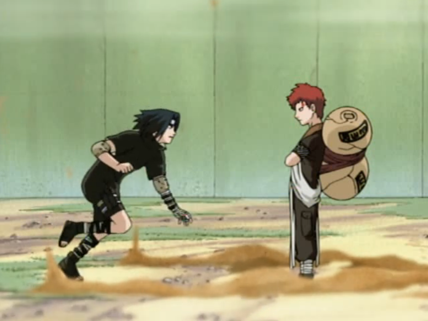 Sasuke vs. Gaara