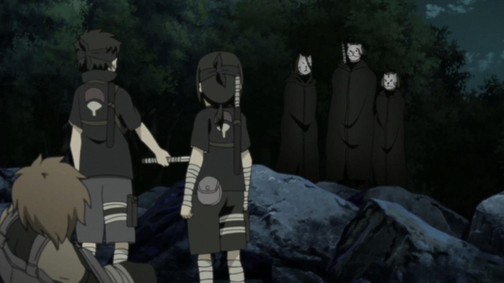 Shisui & Itachi vs. Anbu