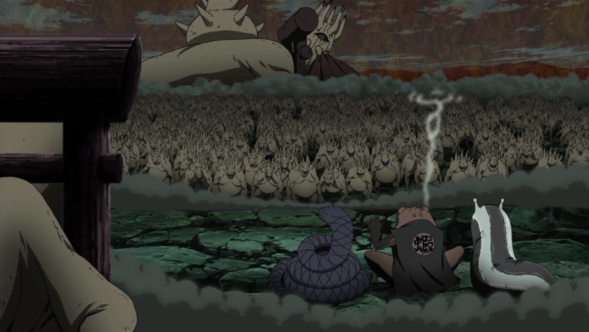 Team 7 vs. Juubi