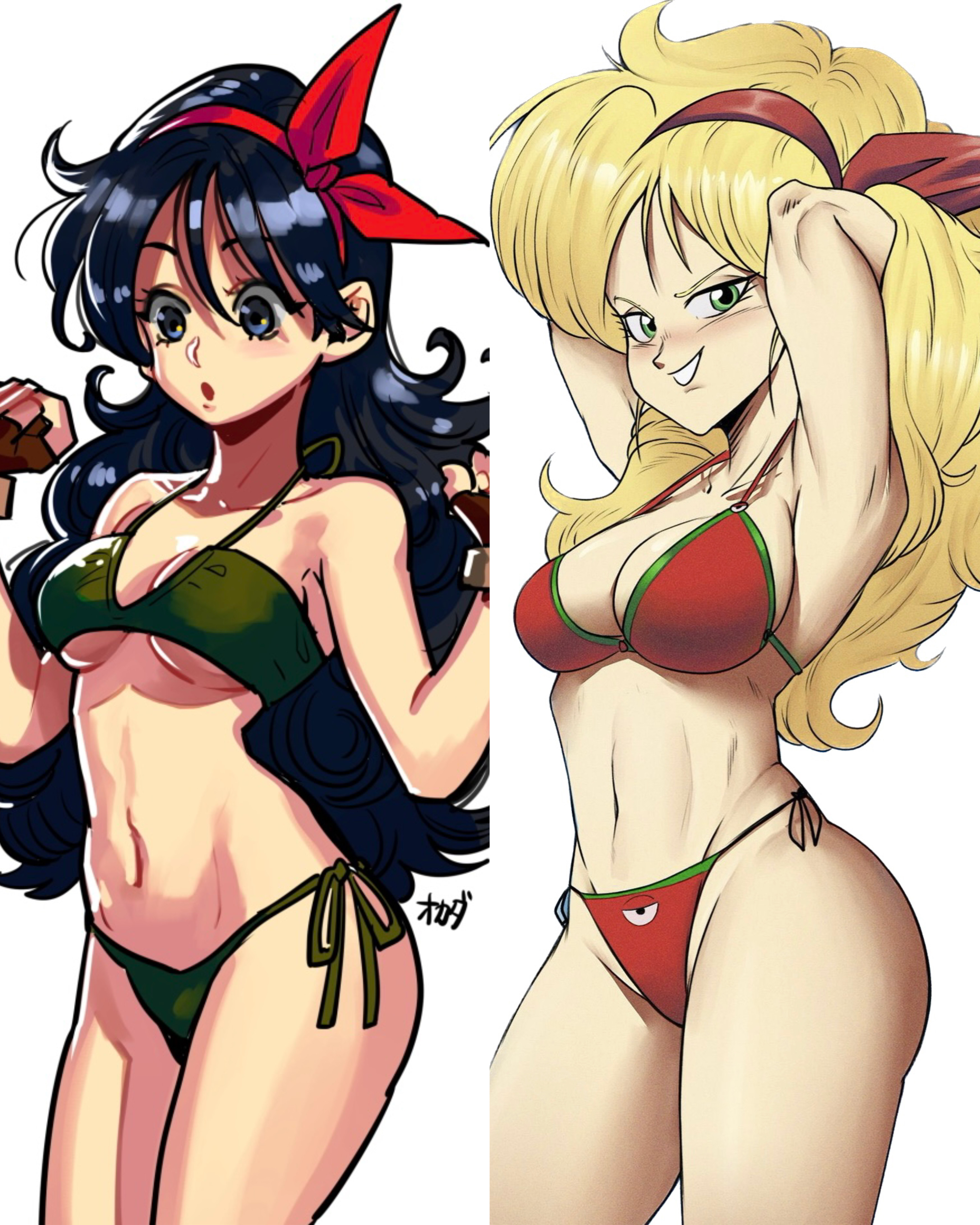 Launch (Left: Okada / Right Hoooojicha)