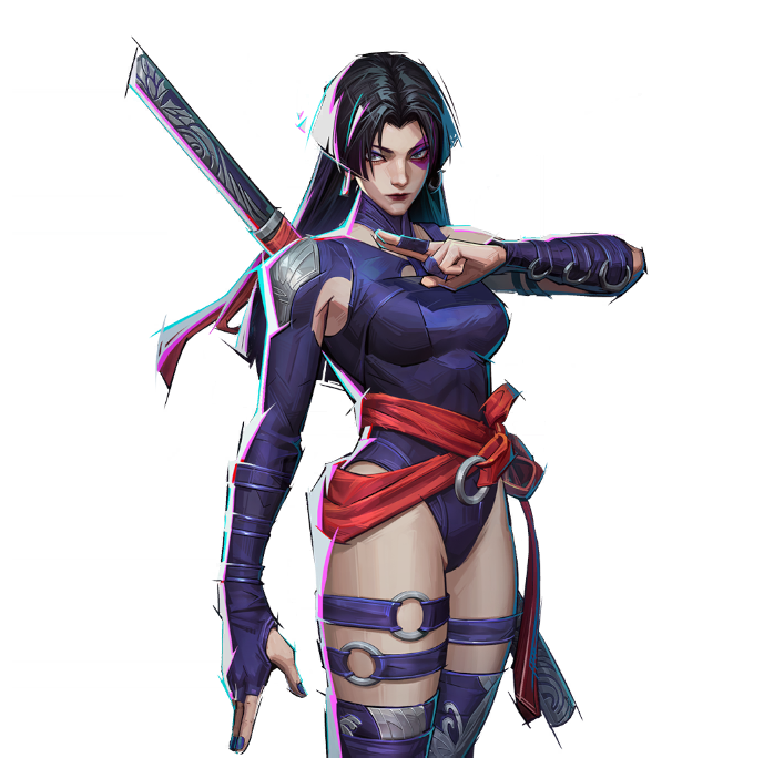 CosInfo Psylocke Vengeance Icon