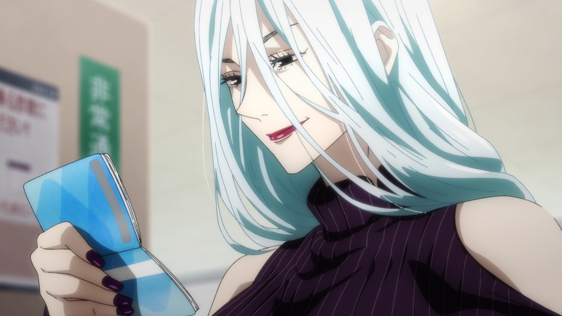 Mei Mei Recieves The Payment From Gojo (Anime)