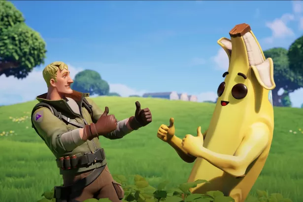 Jonsey and Peely (Fortnite)