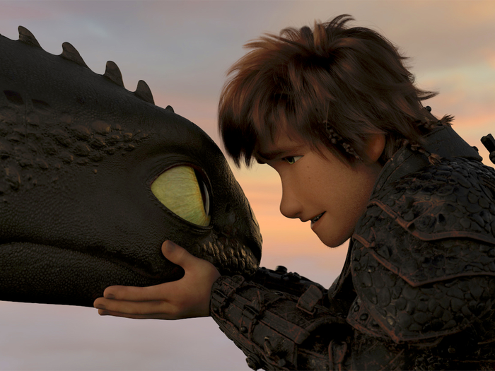 Hiccup and Toothless (How to Train your Dragon)