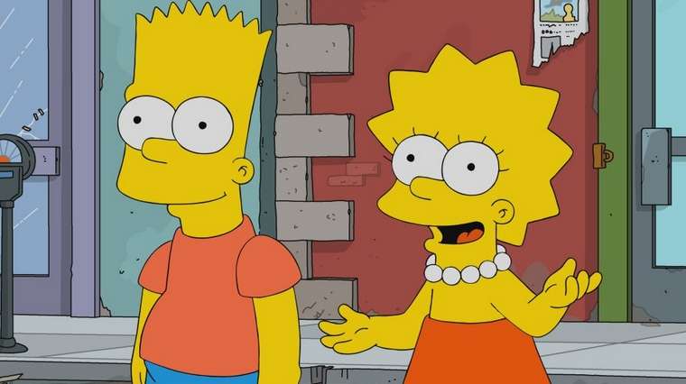 Bart Simpson and Lisa Simpson (The Simpsons)