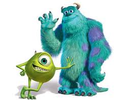 Mike and Sulley (Monsters Inc)