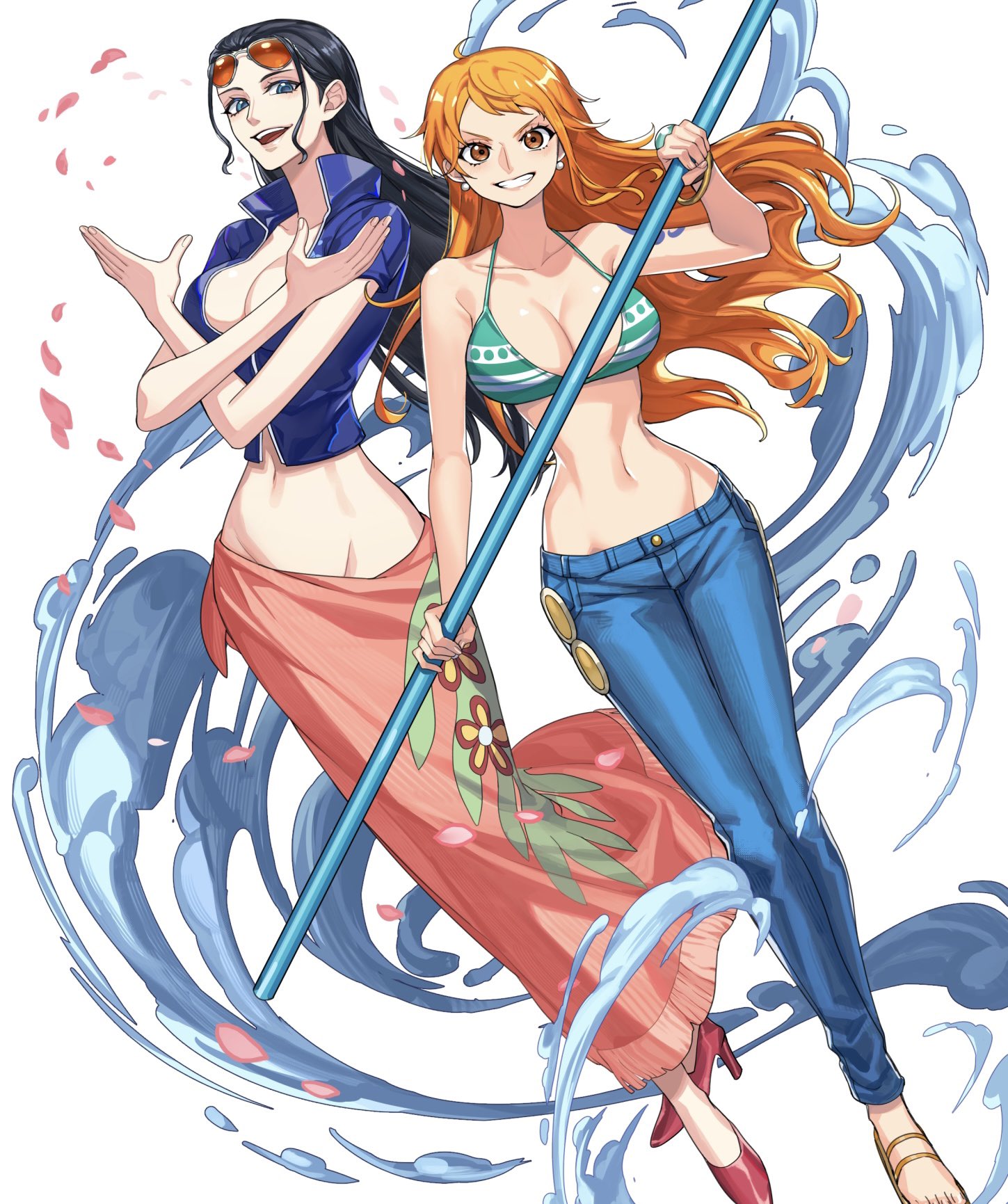 Nami and Robin (One Piece)
