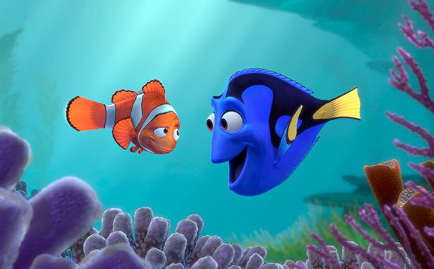 Merlin and Dory (Finding Nemo)