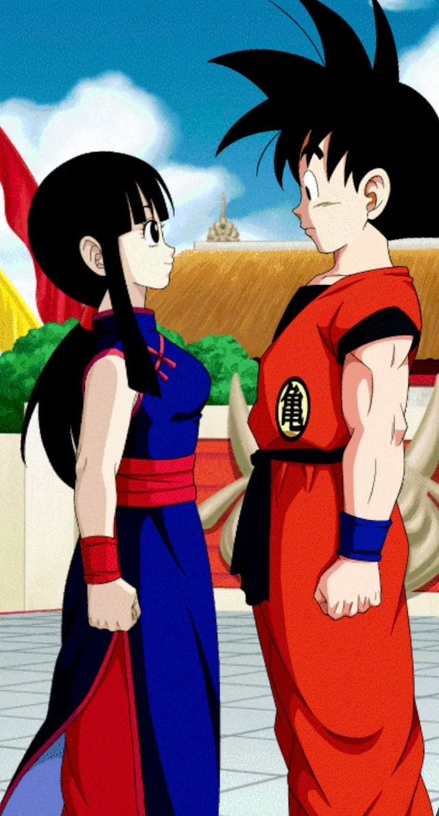 Goku and Chi Chi (Dragon Ball)