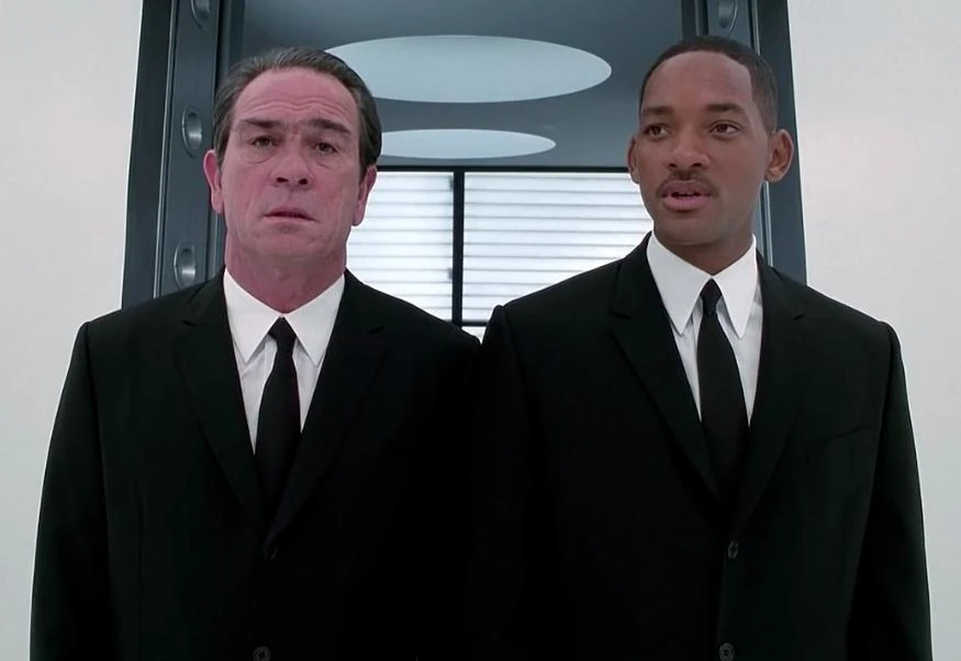 Agent J and K (Men in Black)
