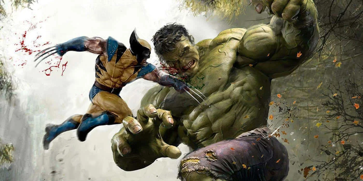 Wolverine and Hulk (Marvel)
