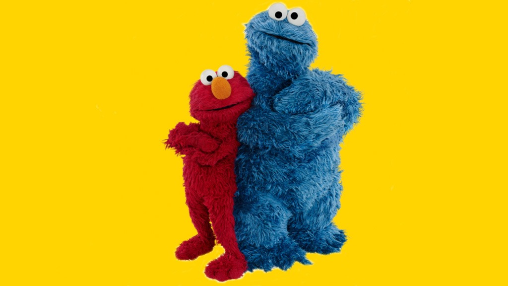 Elmo and Cookie Monster (Sesame Street)