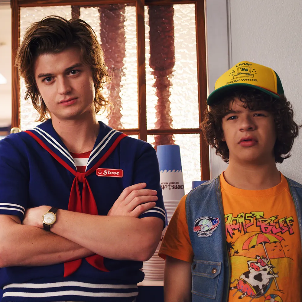 Steven and Dustin (Stranger Things)