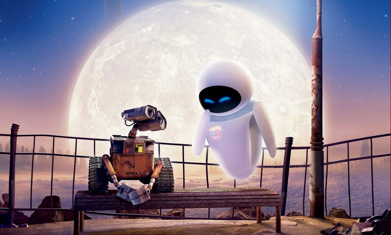 Wall E and Eve (Wall-E)