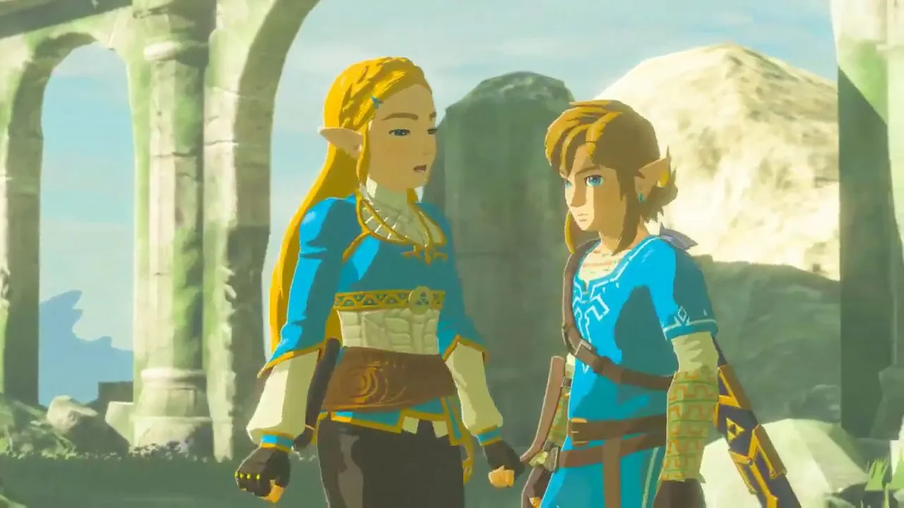 Link and Zelda (Legend of Zelda)