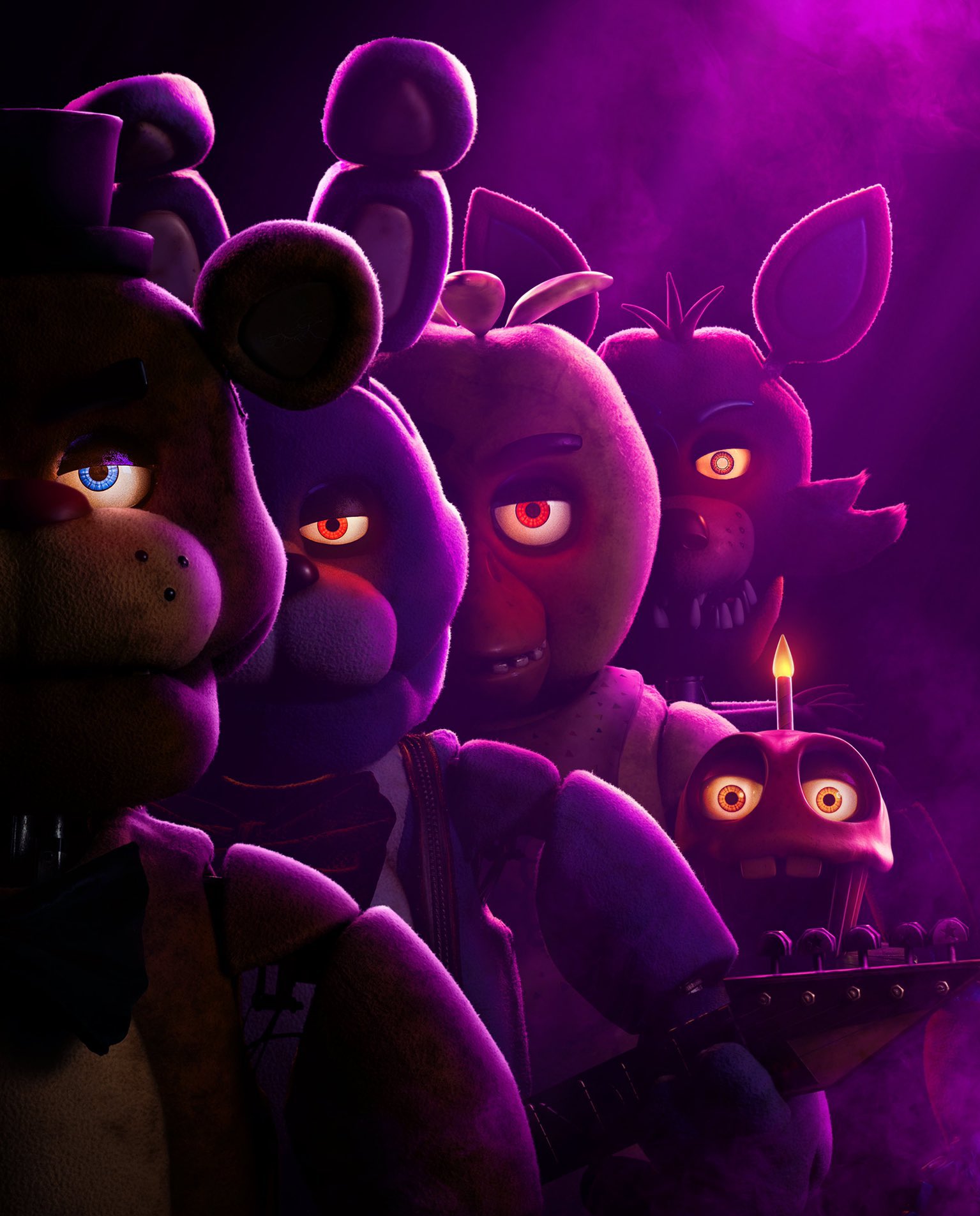 FNAF Movie Eye Changed Poster