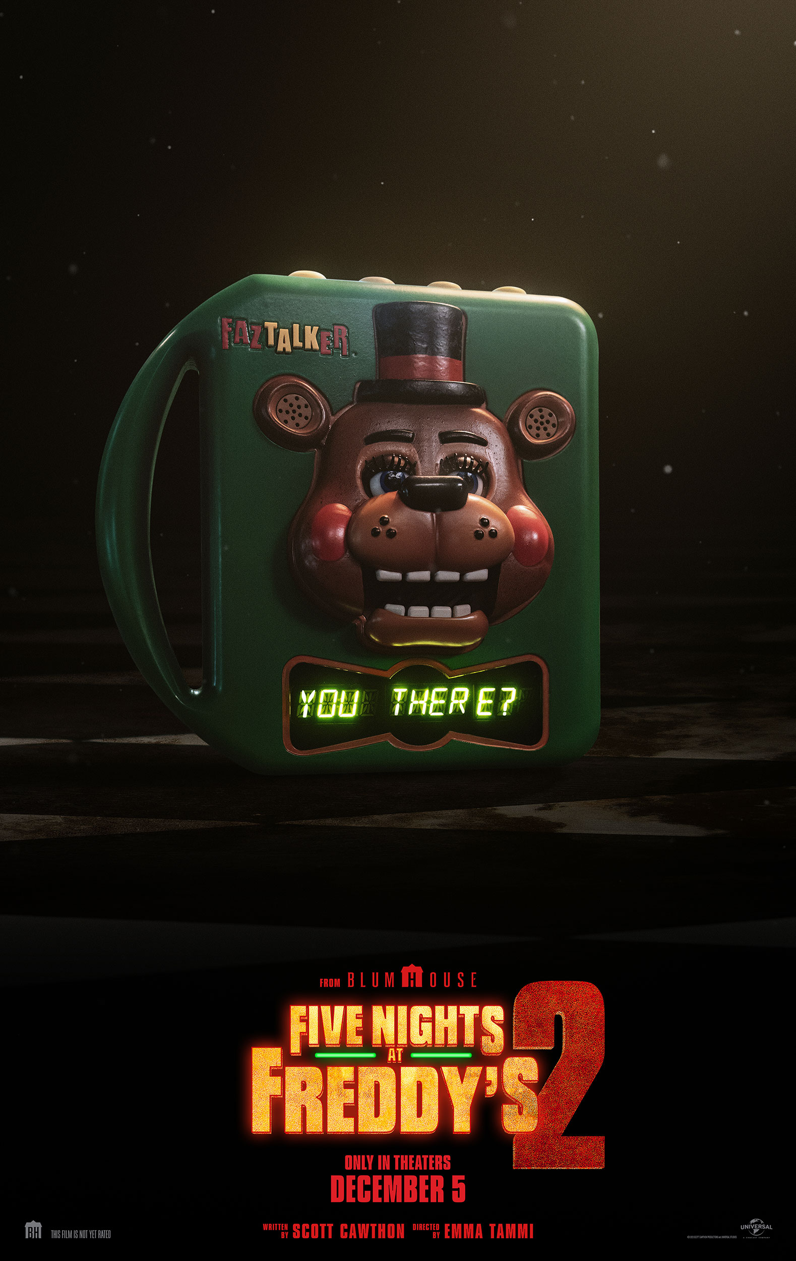 FNAF Movie 2 Faz Talker Poster